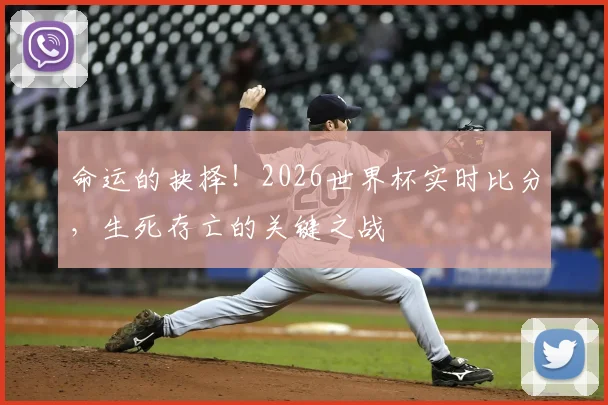 命运的抉择！2026世界杯实时比分，生死存亡的关键之战