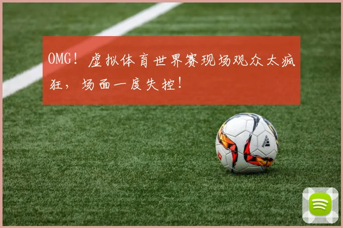 OMG！虚拟体育世界赛现场观众太疯狂，场面一度失控！