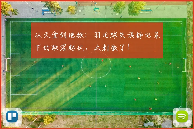 从天堂到地狱:羽毛球失误榜记录下的跌宕起伏,太刺激了!